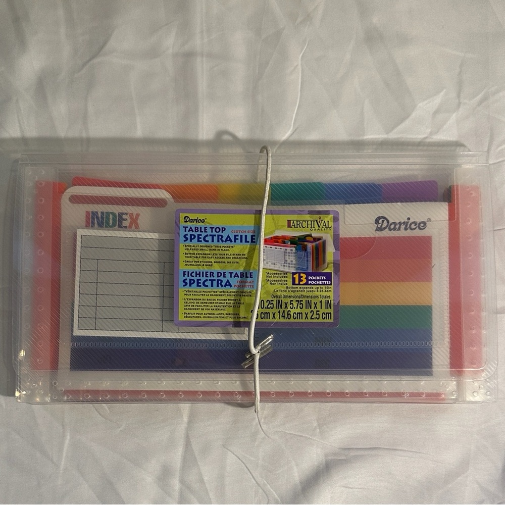 Darice Tabletop Spectrafile Organizer